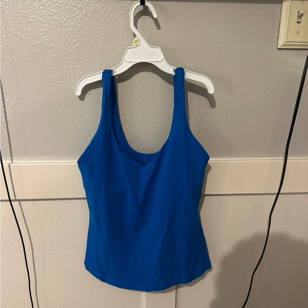 LULU LEMON BLUE ALIGN TOP